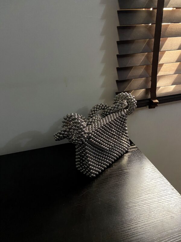 The Link Bag - silver