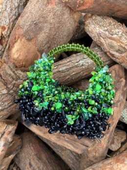 Olaedo - black x green