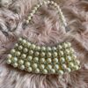 Kanebi Pearl Purse ~ Silver
