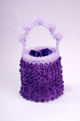 Ncho Barrel Bag ~ Petal Plum