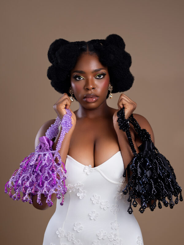 model 3 Nkàtà Purse ~ Mauve